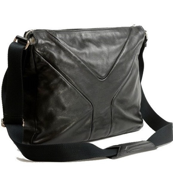 Saint Laurent Crossbody Bag Shoulder Leather Yves - Picture 1 of 1
